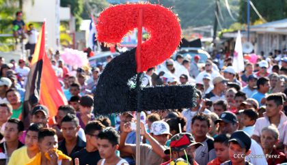 Familias de Boaco participan en Caminata de la Buena Esperanza