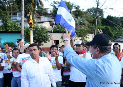 Familias de Boaco participan en Caminata de la Buena Esperanza