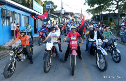 Familias de Boaco participan en Caminata de la Buena Esperanza