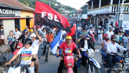 Familias de Boaco participan en Caminata de la Buena Esperanza