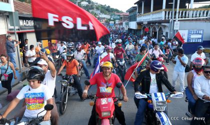 Familias de Boaco participan en Caminata de la Buena Esperanza