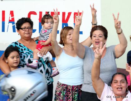 Familias de Boaco participan en Caminata de la Buena Esperanza