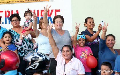 Familias de Boaco participan en Caminata de la Buena Esperanza