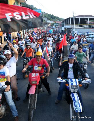 Familias de Boaco participan en Caminata de la Buena Esperanza