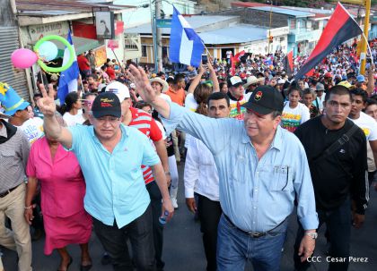 Familias de Boaco participan en Caminata de la Buena Esperanza