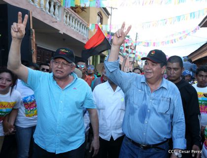 Familias de Boaco participan en Caminata de la Buena Esperanza