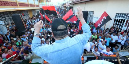 Familias de Boaco participan en Caminata de la Buena Esperanza