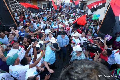 Familias de Boaco participan en Caminata de la Buena Esperanza