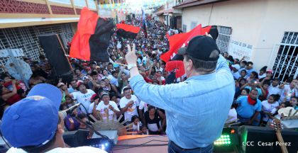 Familias de Boaco participan en Caminata de la Buena Esperanza