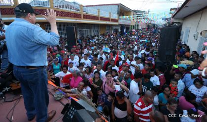 Familias de Boaco participan en Caminata de la Buena Esperanza