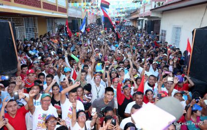 Familias de Boaco participan en Caminata de la Buena Esperanza