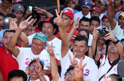 Familias de Boaco participan en Caminata de la Buena Esperanza