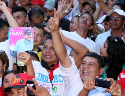 Familias de Boaco participan en Caminata de la Buena Esperanza