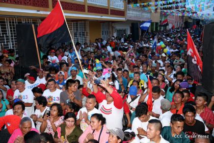 Familias de Boaco participan en Caminata de la Buena Esperanza