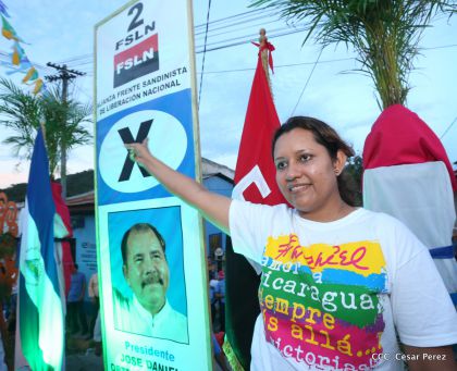 Familias de Boaco participan en Caminata de la Buena Esperanza