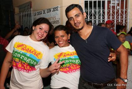 Familias de Boaco participan en Caminata de la Buena Esperanza