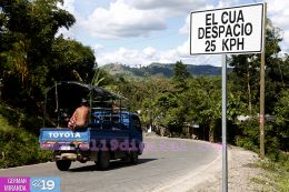 Inauguración de tramo carretero en El Cuá