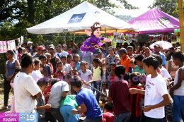 Inauguración de tramo carretero en El Cuá