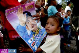 Inauguración de tramo carretero en El Cuá
