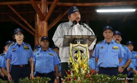 Presidente Daniel entrega nuevas unidades de transporte a la Policía Nacional para fortalecer la Seguridad de las Familias Nicaragüenses