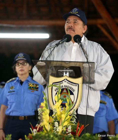 Presidente Daniel entrega nuevas unidades de transporte a la Policía Nacional para fortalecer la Seguridad de las Familias Nicaragüenses