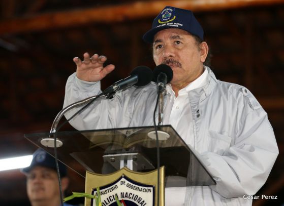 Presidente Daniel entrega nuevas unidades de transporte a la Policía Nacional para fortalecer la Seguridad de las Familias Nicaragüenses
