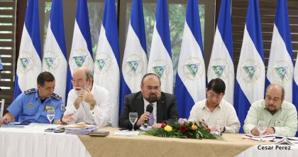 Autoridades nicaragüenses se reúnen con invitados y expertos electorales