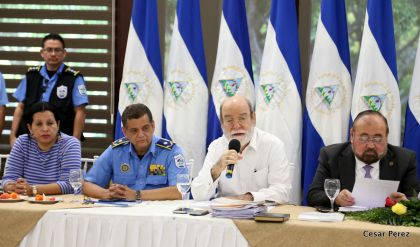 Autoridades nicaragüenses se reúnen con invitados y expertos electorales