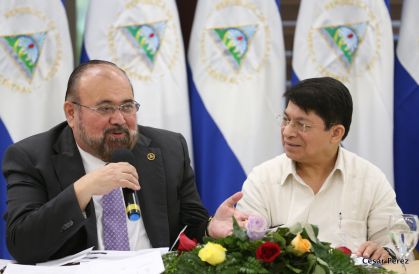 Autoridades nicaragüenses se reúnen con invitados y expertos electorales