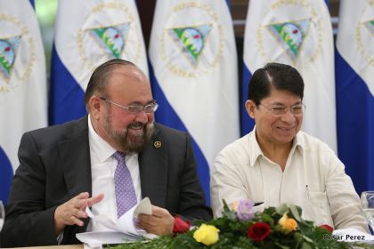 Autoridades nicaragüenses se reúnen con invitados y expertos electorales