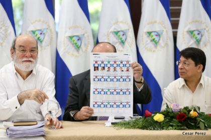 Autoridades nicaragüenses se reúnen con invitados y expertos electorales