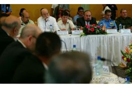 Expresidentes de Latinoamérica, expertos electorales y representantes de la OEA, conocen detalles de las elecciones en Nicaragua
