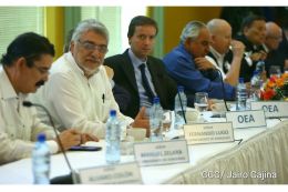 Expresidentes de Latinoamérica, expertos electorales y representantes de la OEA, conocen detalles de las elecciones en Nicaragua