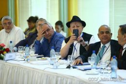 Expresidentes de Latinoamérica, expertos electorales y representantes de la OEA, conocen detalles de las elecciones en Nicaragua