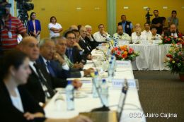 Expresidentes de Latinoamérica, expertos electorales y representantes de la OEA, conocen detalles de las elecciones en Nicaragua