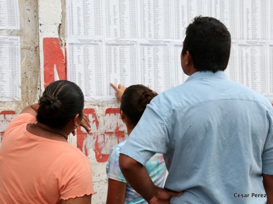 Trasladan material electoral a los centros de votación de todo el país