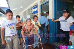 Managuas votan masivamente en jornada cívica