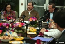 Presidente Daniel se reúne con Canciller Ricardo Patiño