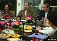 Presidente Daniel se reúne con Canciller Ricardo Patiño