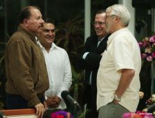 Presidente Daniel se reúne con Canciller Ricardo Patiño