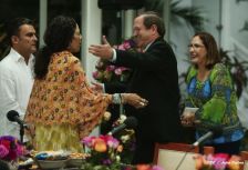 Presidente Daniel se reúne con Canciller Ricardo Patiño