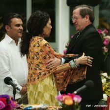 Presidente Daniel se reúne con Canciller Ricardo Patiño