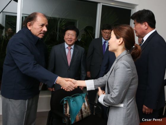 Presidente Daniel se reúne con el Vicepresidente de la Asamblea Nacional de Corea, Sr. Byeong-Seung Park