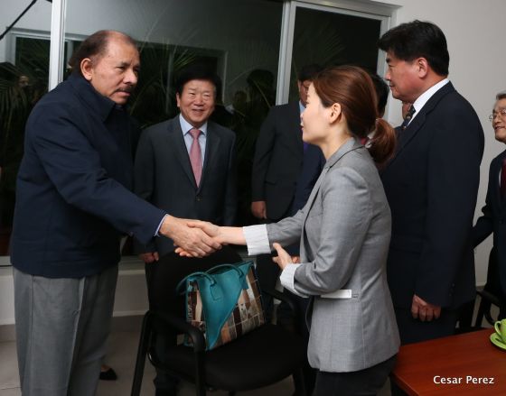 Presidente Daniel se reúne con el Vicepresidente de la Asamblea Nacional de Corea, Sr. Byeong-Seung Park