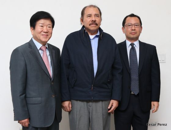 Presidente Daniel se reúne con el Vicepresidente de la Asamblea Nacional de Corea, Sr. Byeong-Seung Park