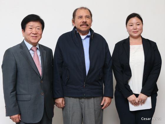 Presidente Daniel se reúne con el Vicepresidente de la Asamblea Nacional de Corea, Sr. Byeong-Seung Park