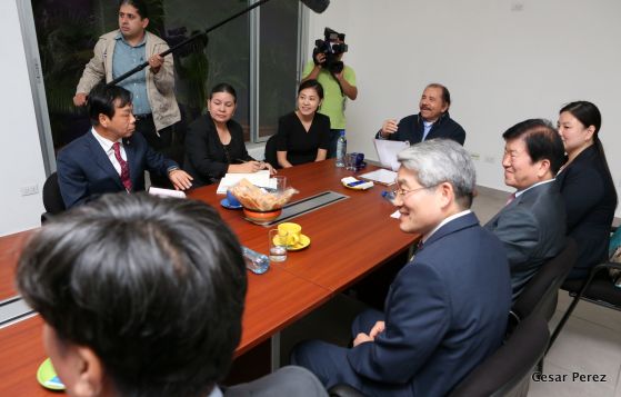 Presidente Daniel se reúne con el Vicepresidente de la Asamblea Nacional de Corea, Sr. Byeong-Seung Park