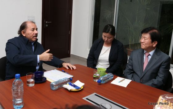 Presidente Daniel se reúne con el Vicepresidente de la Asamblea Nacional de Corea, Sr. Byeong-Seung Park