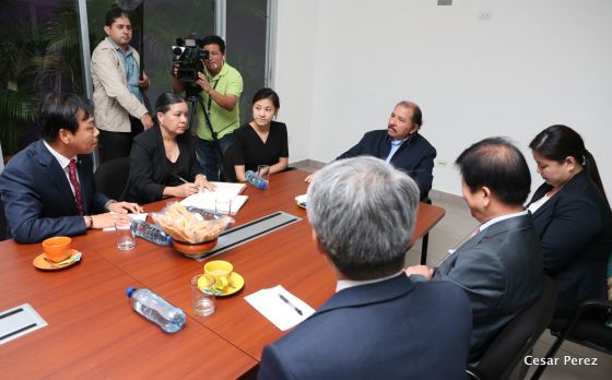 Presidente Daniel se reúne con el Vicepresidente de la Asamblea Nacional de Corea, Sr. Byeong-Seung Park