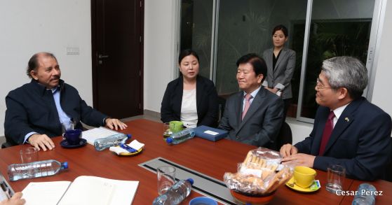 Presidente Daniel se reúne con el Vicepresidente de la Asamblea Nacional de Corea, Sr. Byeong-Seung Park